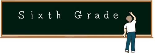 Sixth Grade Banner 