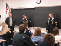 Veterans Visit the Jr-Sr High